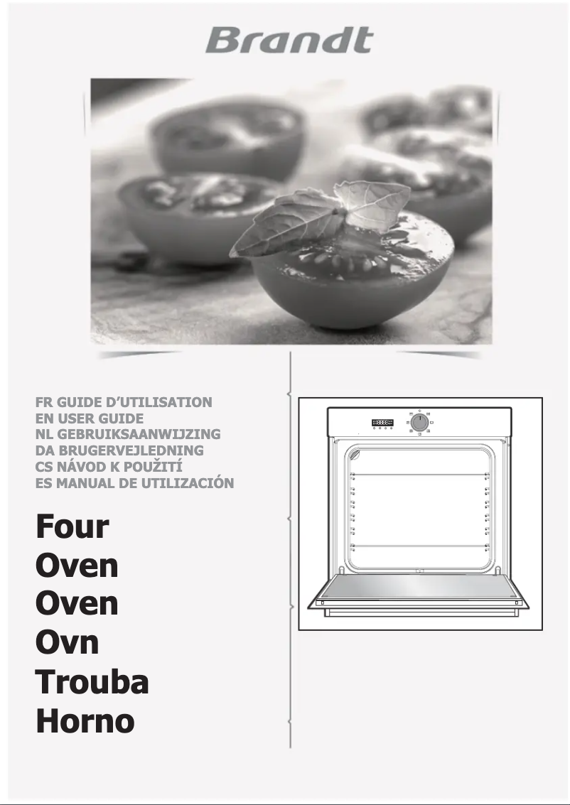 Page 1 de la notice Manuel utilisateur Brandt BXP6555W