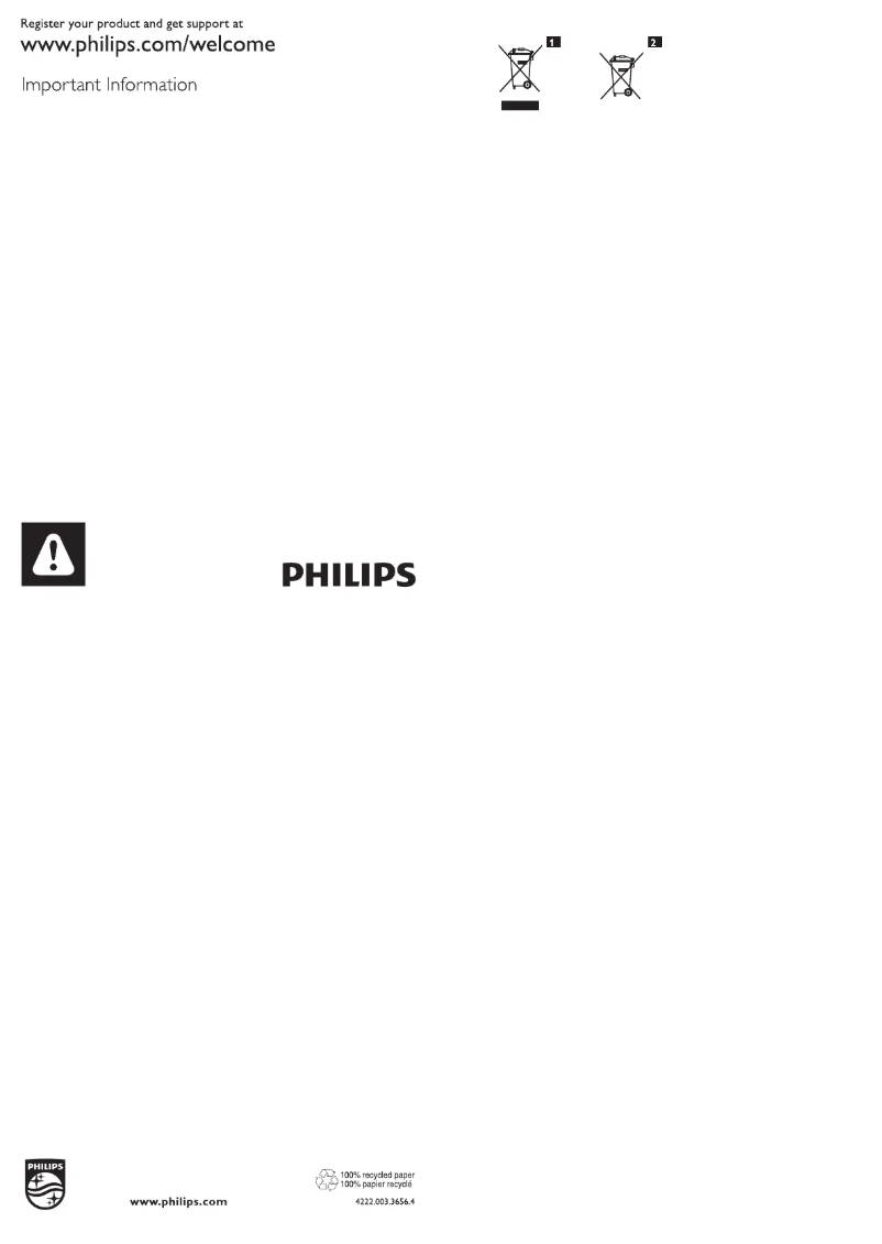 Page 1 de la notice Manuel utilisateur Philips PowerPro Expert FC8770