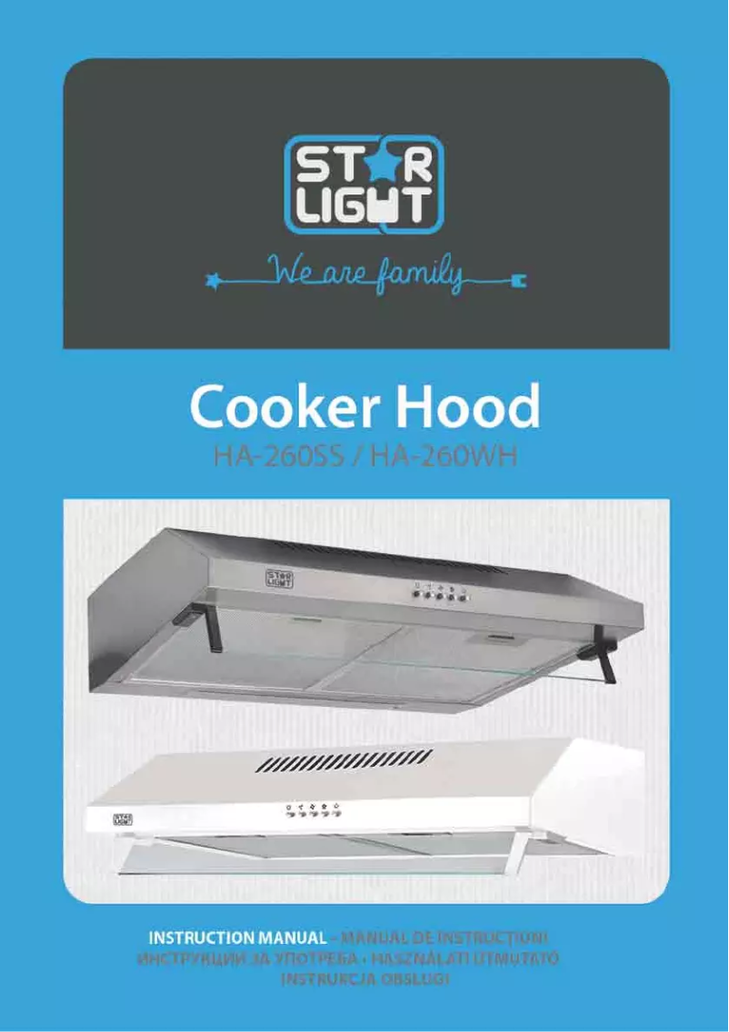 Page 1 of the manual User Manual Star-Light HA-260WH