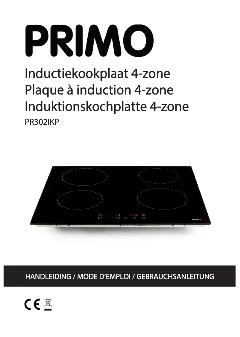 Page 1 de la notice Manuel utilisateur Primo PR302IKP