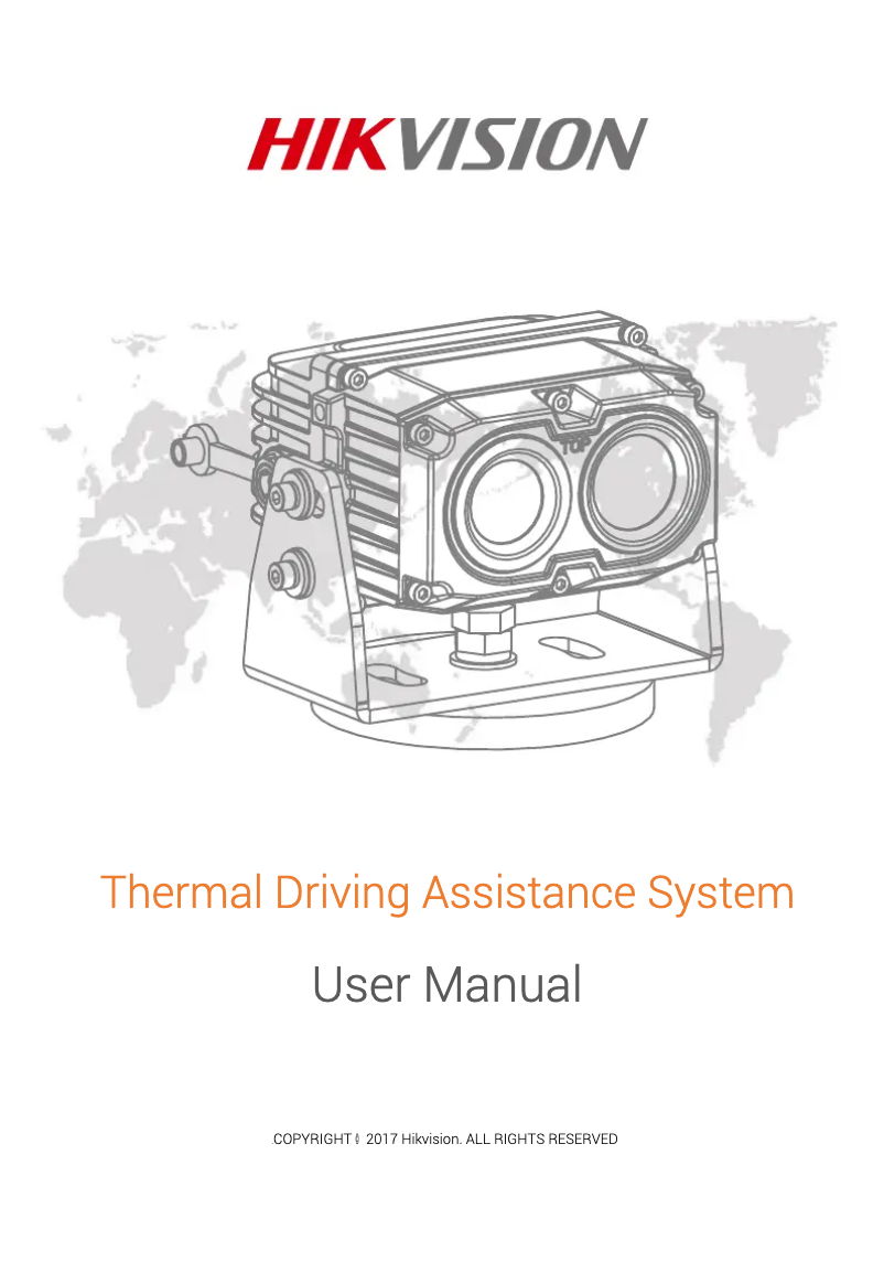 Page 1 de la notice Manuel utilisateur Hikvision DS-2TV03-10ZI