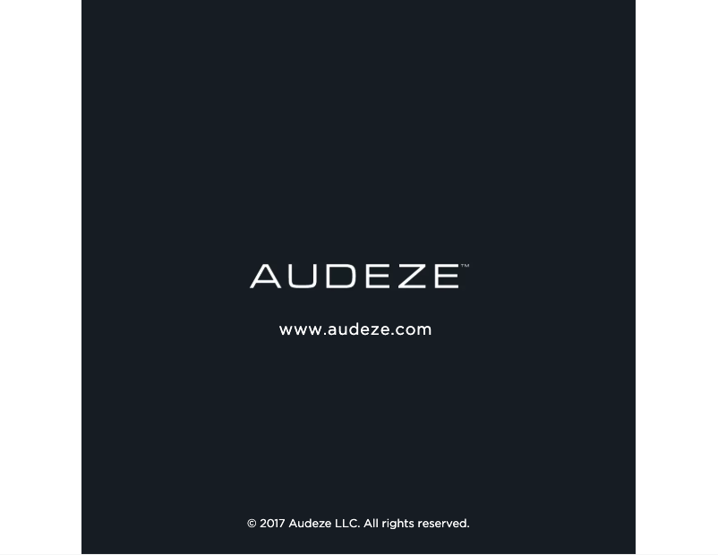 Page 1 de la notice Manuel utilisateur Audeze LCD-4