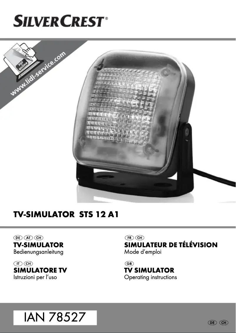Página 1 del manual Manual de usuario SilverCrest STS 12 A1