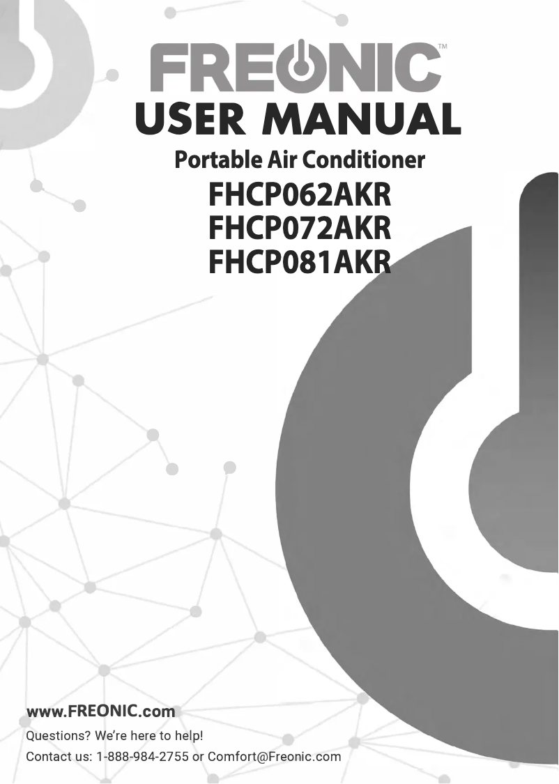 Página 1 del manual Manual de usuario FREONIC FHCP072AKR