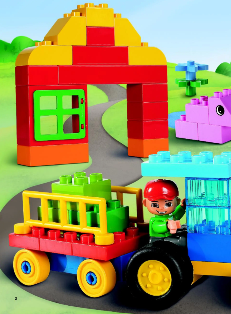 Página 1 del manual Manual de usuario Lego ® DUPLO® Farm Building Set