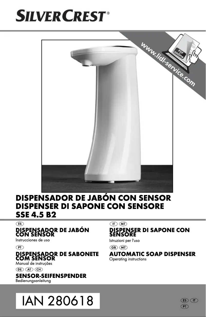 Página 1 del manual Manual de usuario SilverCrest SSE 6 C3