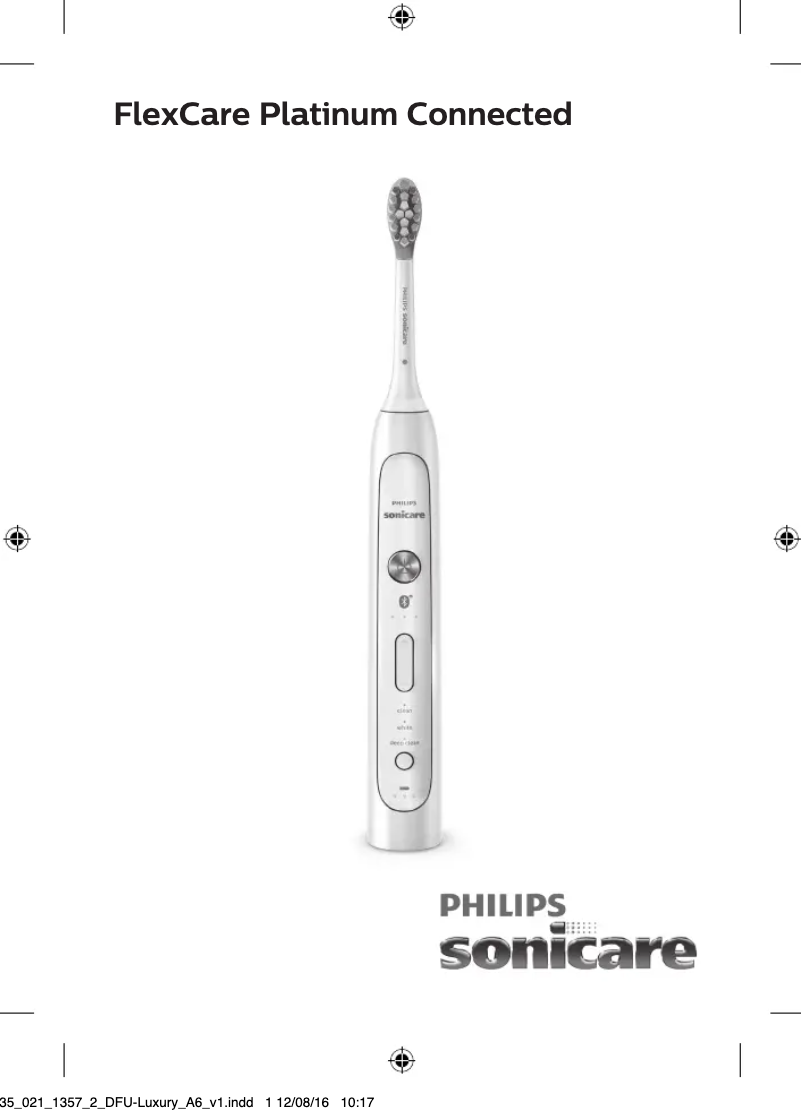 Página 1 del manual Manual de usuario Philips Sonicare FlexCare Platinum Connected HX9194