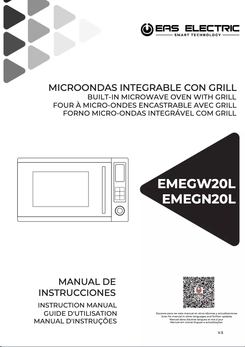 Page 1 de la notice Manuel utilisateur EAS Electric EMEGN20L