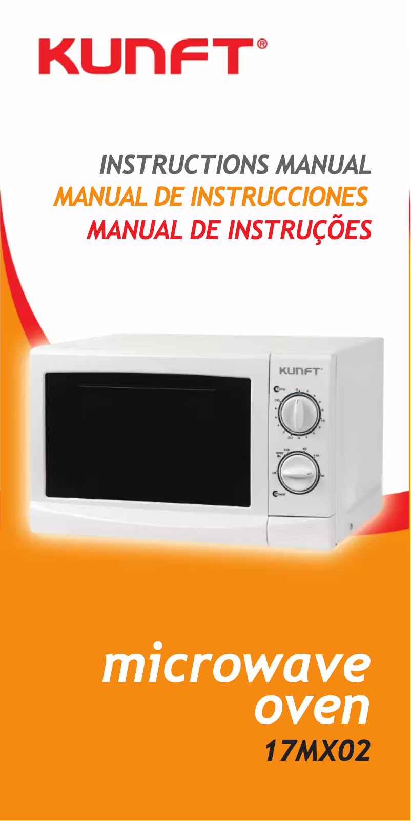Página 1 del manual Manual de usuario Kunft 17MX02