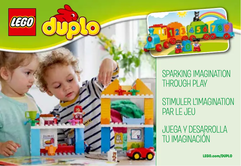 Page 1 of the manual User Manual Lego Duplo 10856