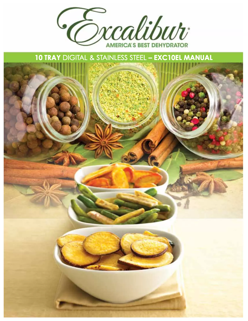 Page 1 de la notice Manuel utilisateur Excalibur EXC10EL