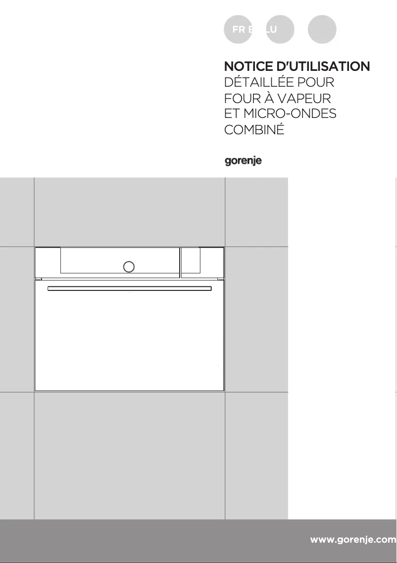 Página 1 del manual Manual de usuario Gorenje BCMS598S19X
