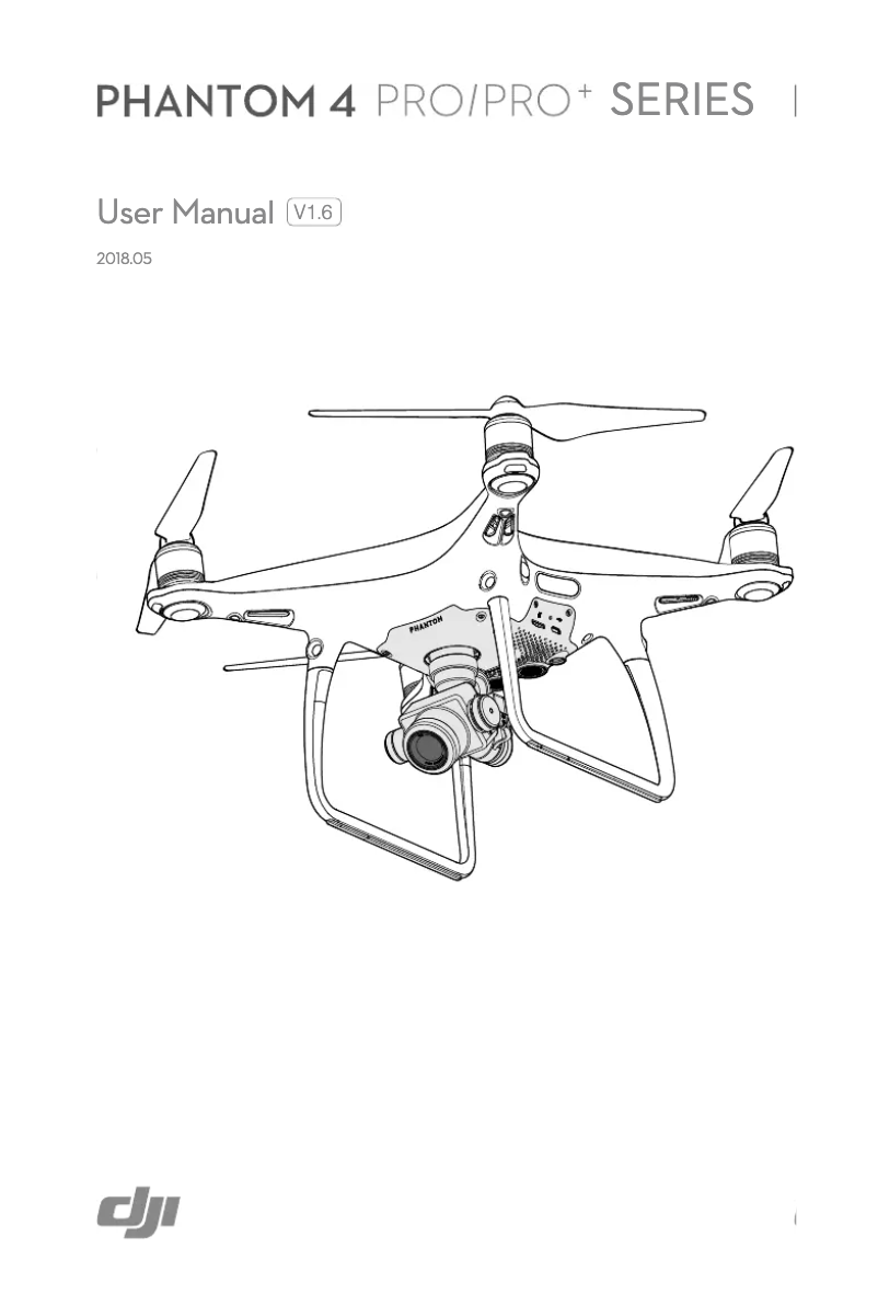 Page 1 de la notice Manuel utilisateur DJI Phantom 4 Pro V2.0