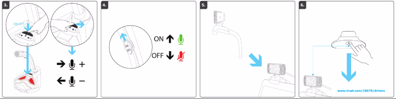 Page 1 de la notice Manuel utilisateur Trust Reyno GTX 786