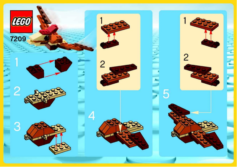 Página 1 del manual Manual de usuario Lego Flying Dino