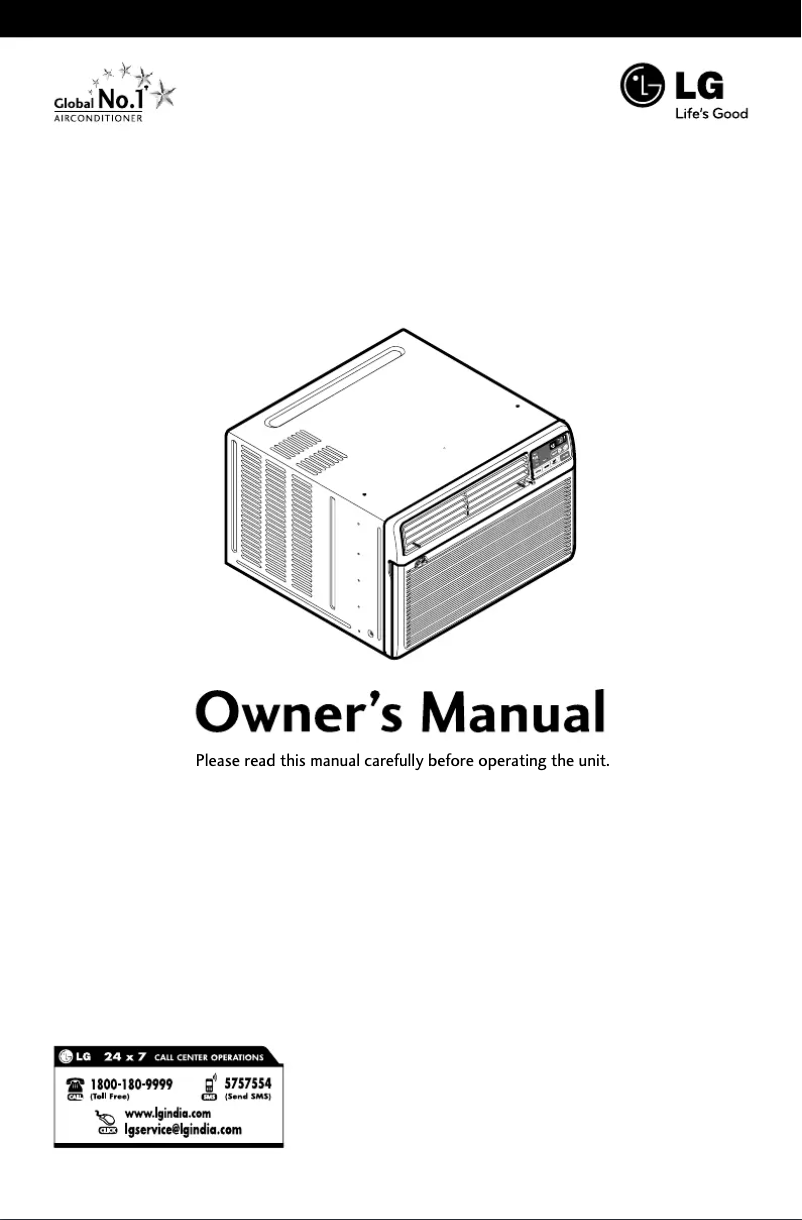 Página 1 del manual Manual de usuario LG LWA5AR5A