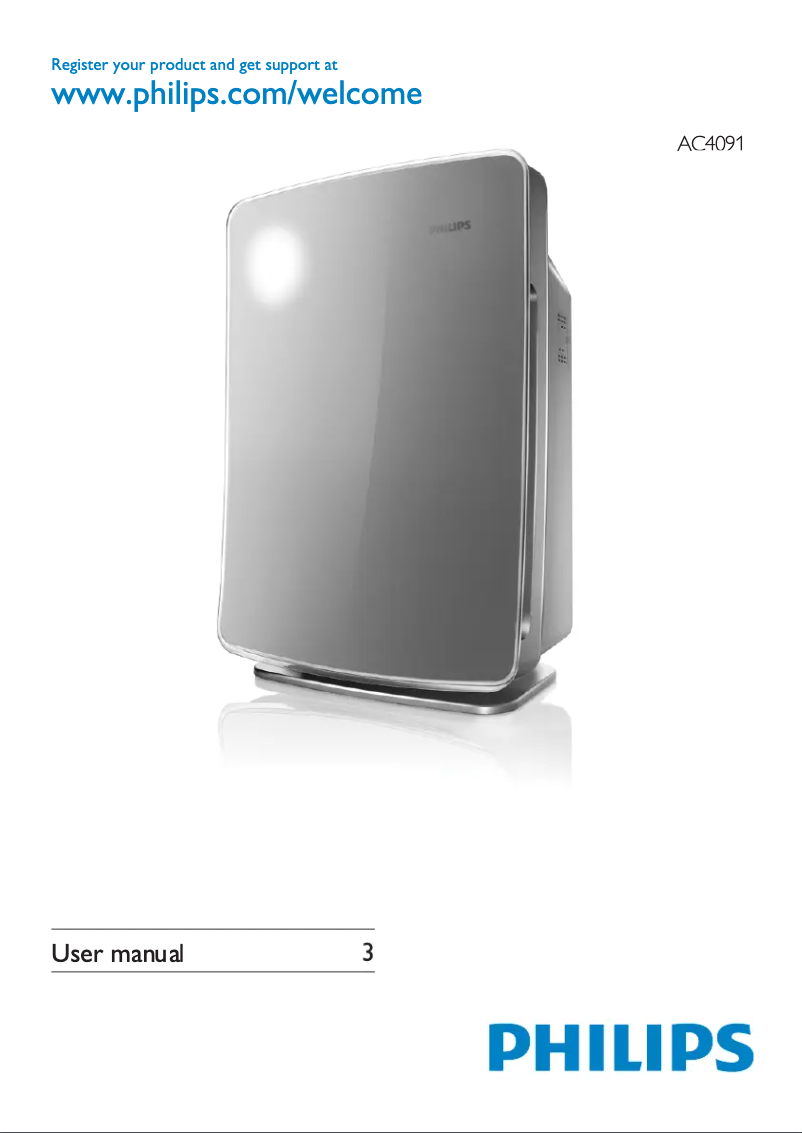 Página 1 del manual Manual de instrucciones Philips AC4091