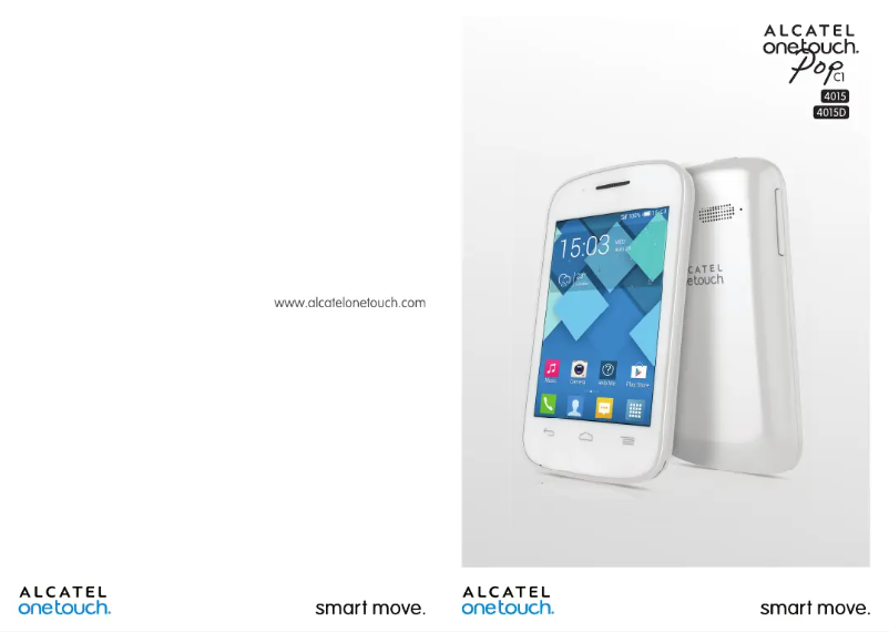 Page 1 de la notice Manuel utilisateur Alcatel One Touch POP C1