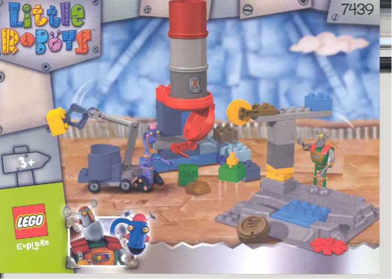 Página 1 del manual Manual de usuario Lego Stretchy's Junk Yard