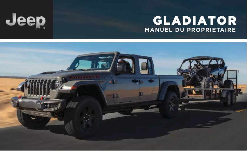 Image de la première page du manuel de l'appareil Gladiator (2021)