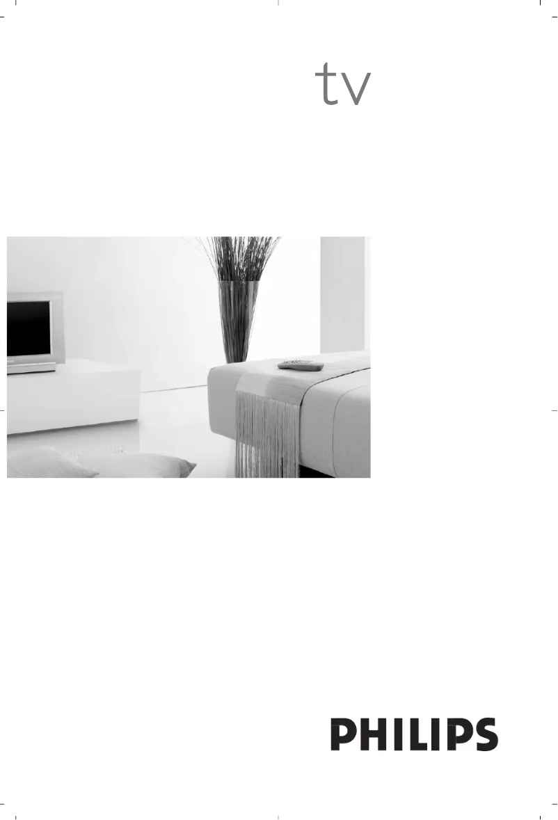 Page n°1 - Manuel utilisateur Philips 29PT8650