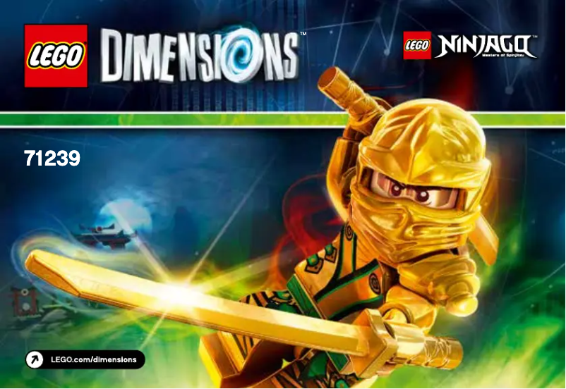 Page 1 de la notice Manuel utilisateur Lego Dimensions 71239