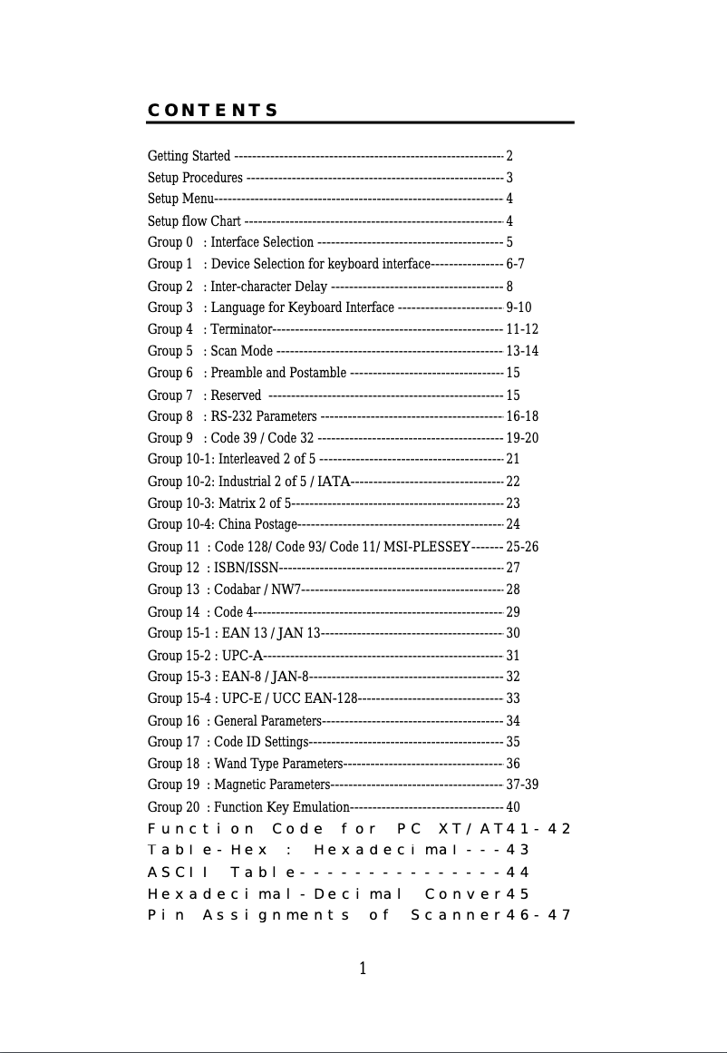 Page 1 de la notice Manuel utilisateur Konig CMP-BARSCAN30
