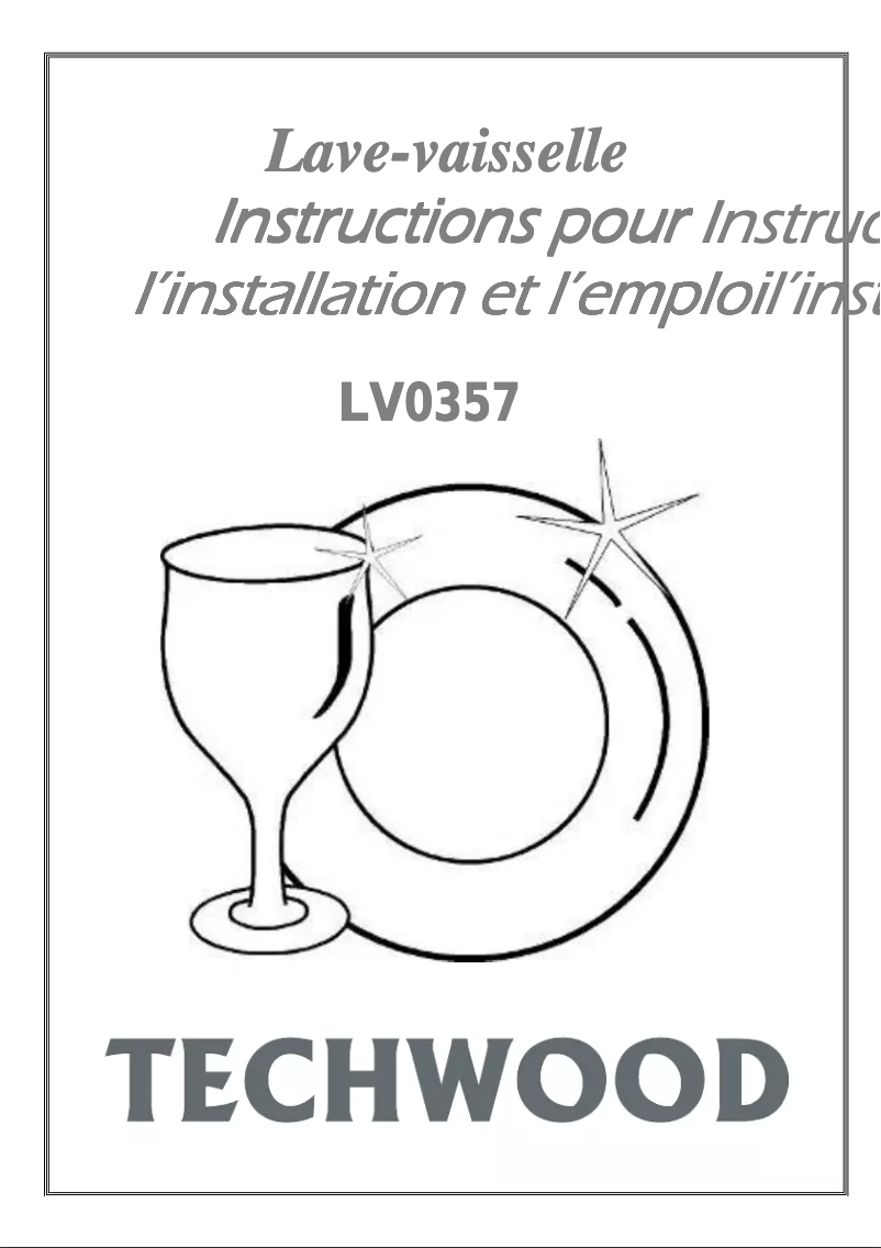 Página 1 del manual Manual de usuario Techwood LV0357