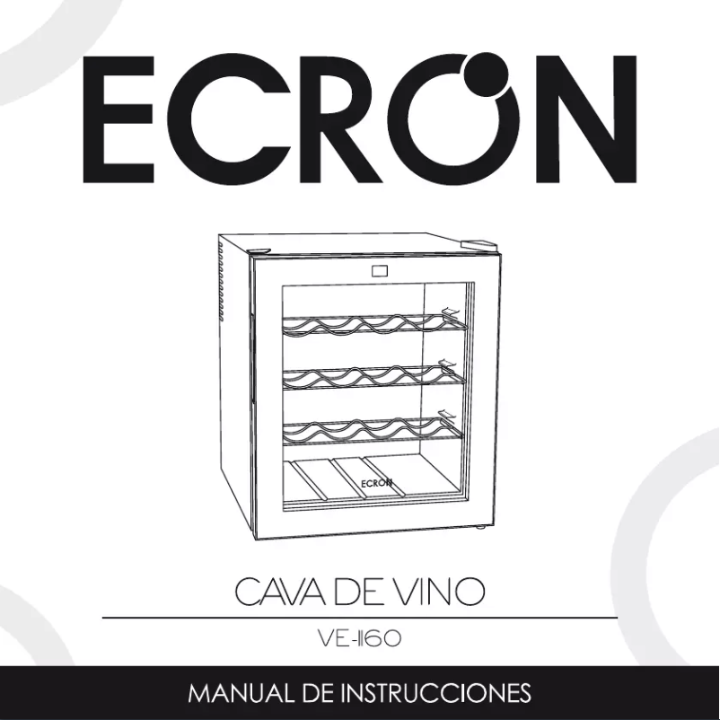 Página 1 del manual Manual de usuario Ecron VE1160