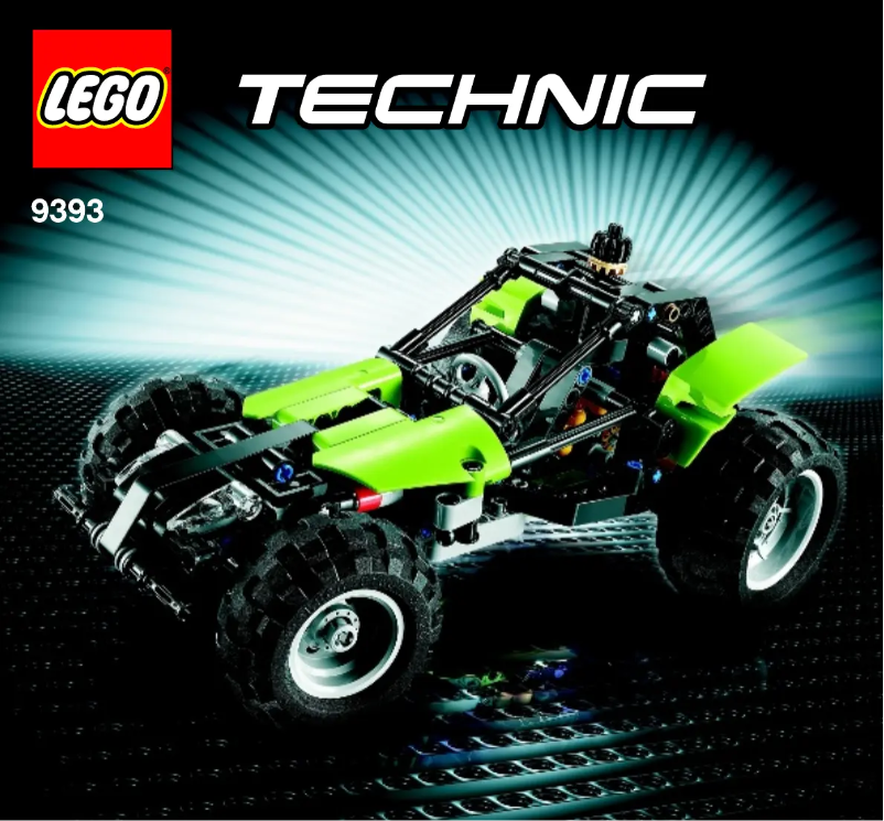 Página 1 del manual Manual de usuario Lego Technic 9393