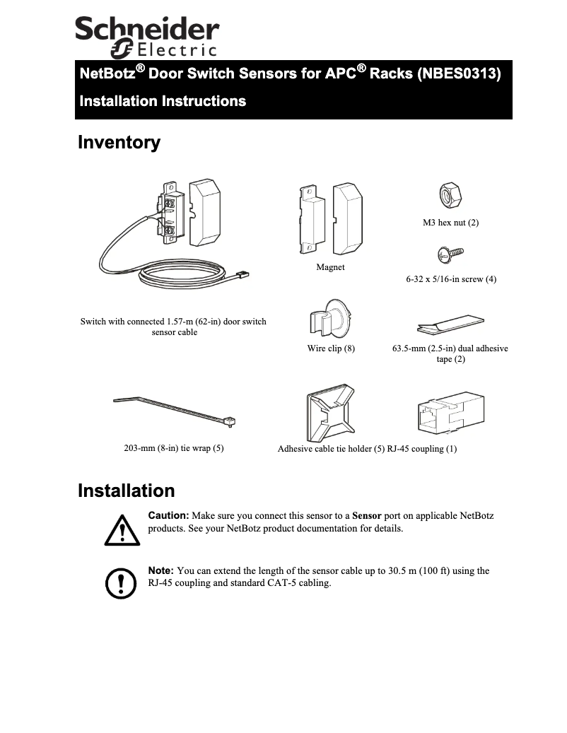 Página 1 del manual Manual de usuario APC NetBotz NBES0313