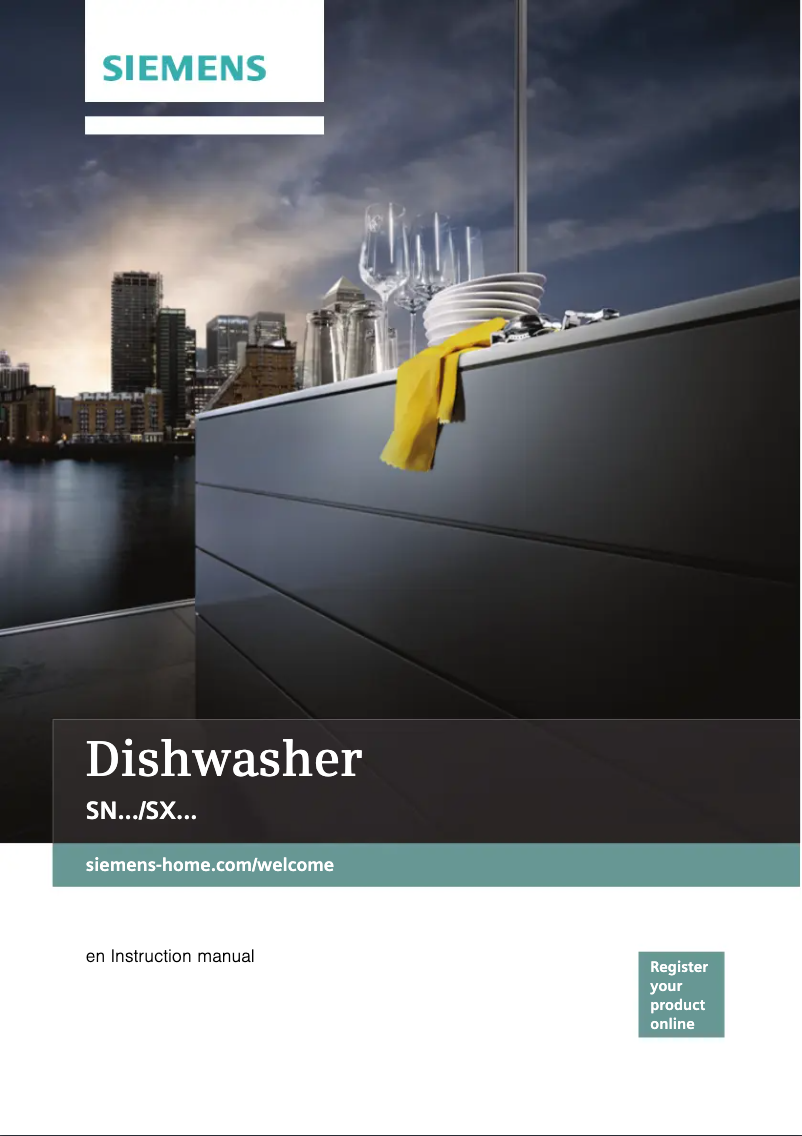 Page 1 de la notice Manuel utilisateur Siemens SN436S01KS