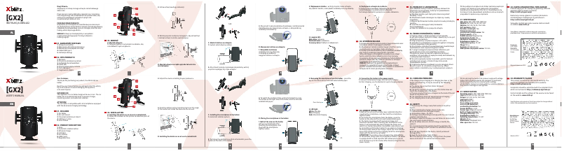 Page 1 de la notice Manuel utilisateur Xblitz GX2
