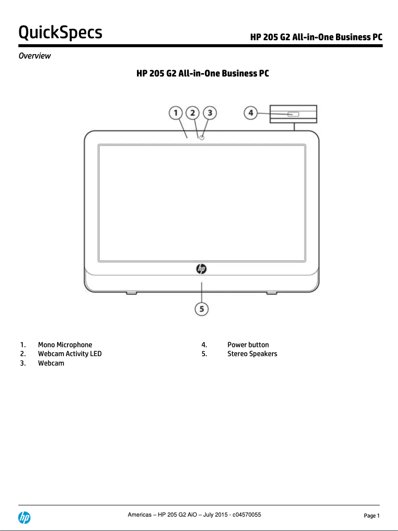 Image de la première page du manuel de l'appareil 205 G2