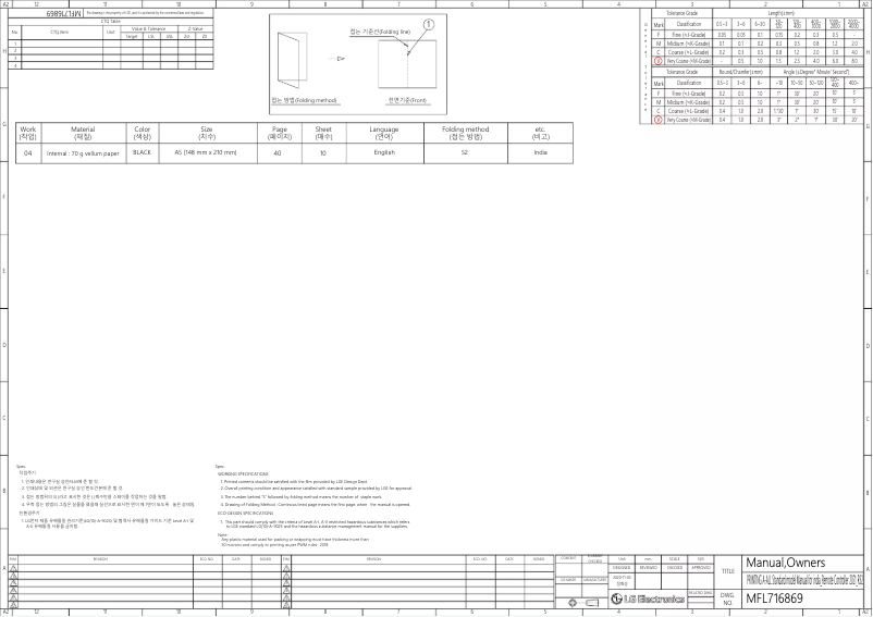 Página 1 del manual Manual de usuario LG MSNQ18ANZA