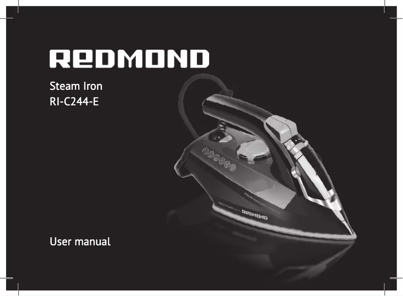 Página 1 del manual Manual de usuario Redmond RI-C244-E