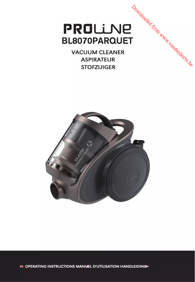 Página 1 del manual Manual de usuario Proline BL8070