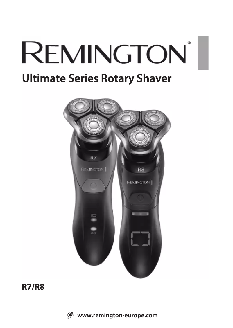 Página 1 del manual Manual de usuario Remington Ultimate Series R8