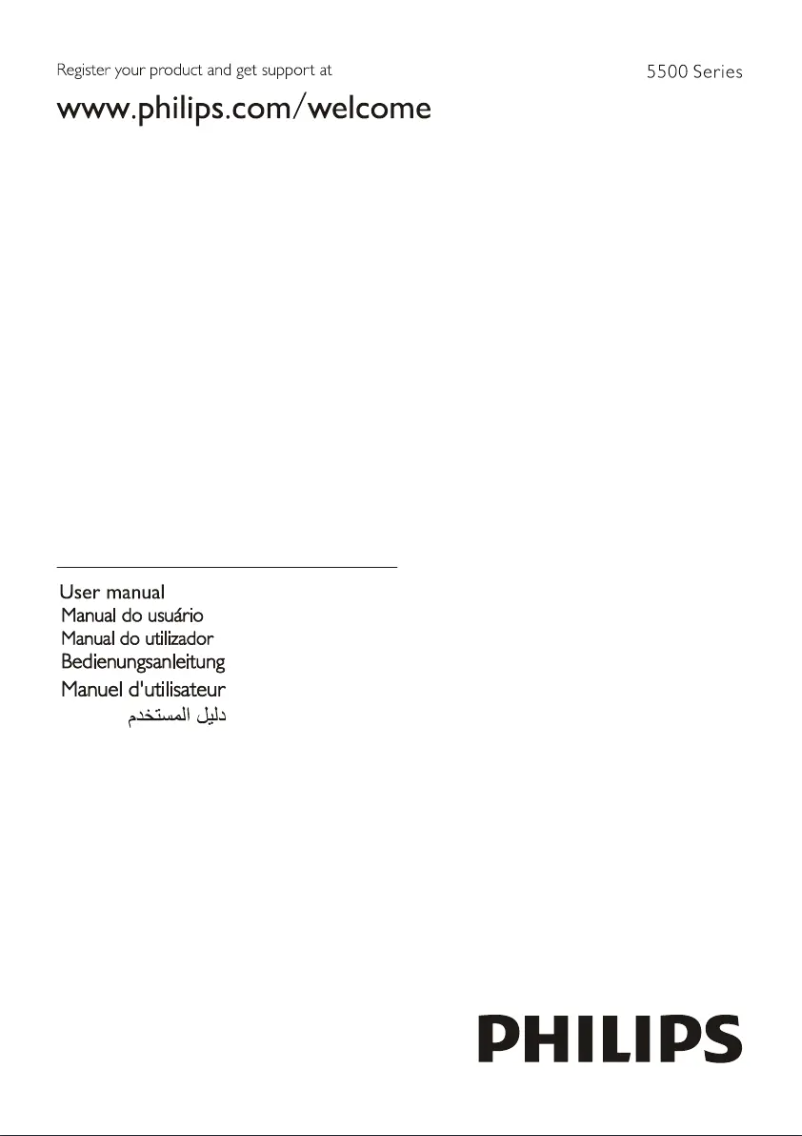 Page 1 of the manual User Manual Philips 43PFT5583