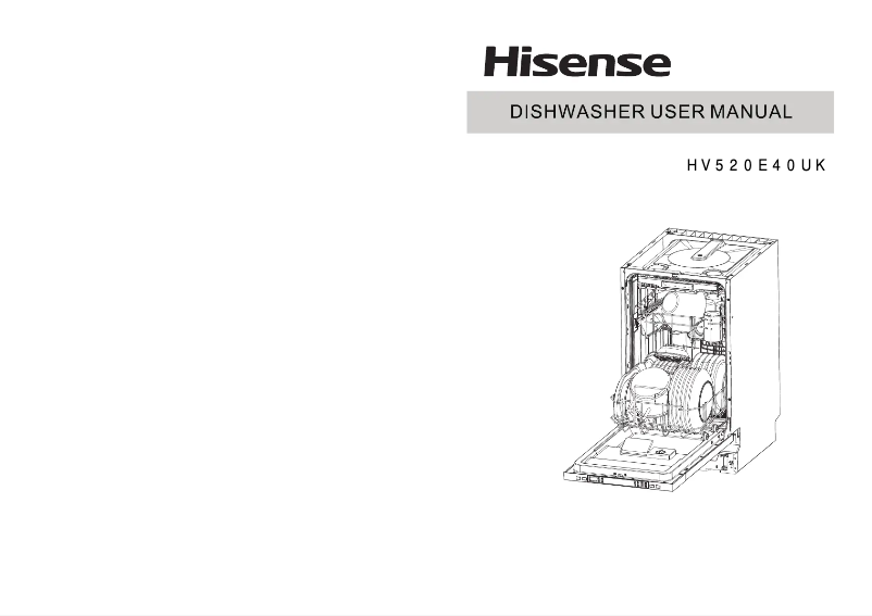 Page 1 de la notice Manuel utilisateur Hisense HV520E40UK