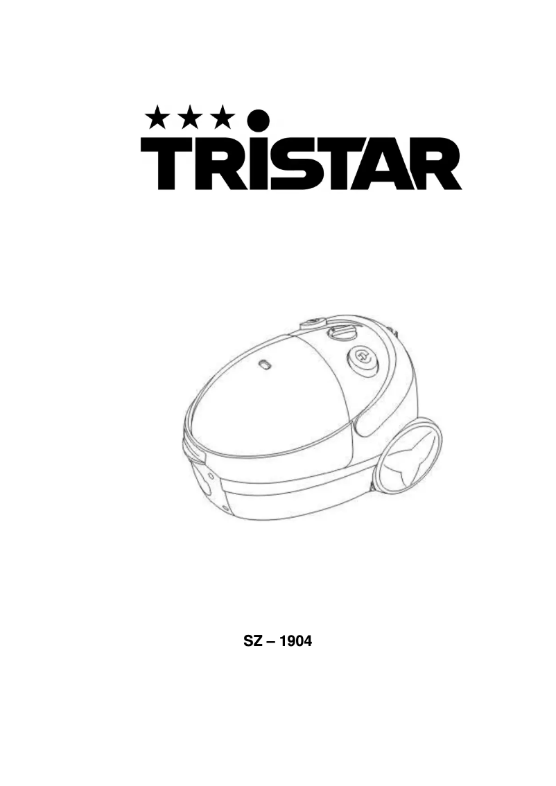Página 1 del manual Manual de usuario TriStar SZ-1904
