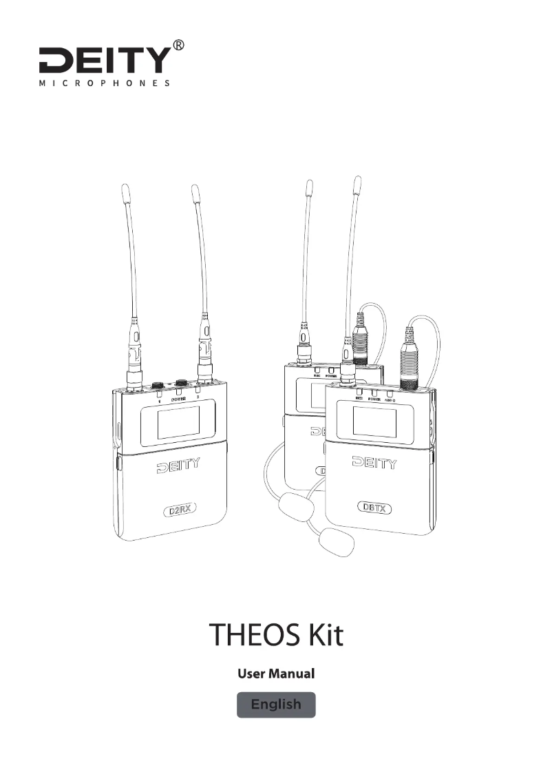 Page 1 de la notice Manuel utilisateur Deity Deity Theos