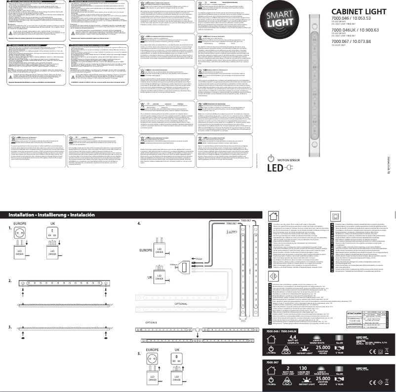 Página 1 del manual Manual de usuario Smartwares 10.900.63