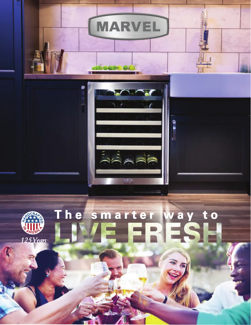 Page 1 de la notice Brochure Marvel MP24RDP3NP