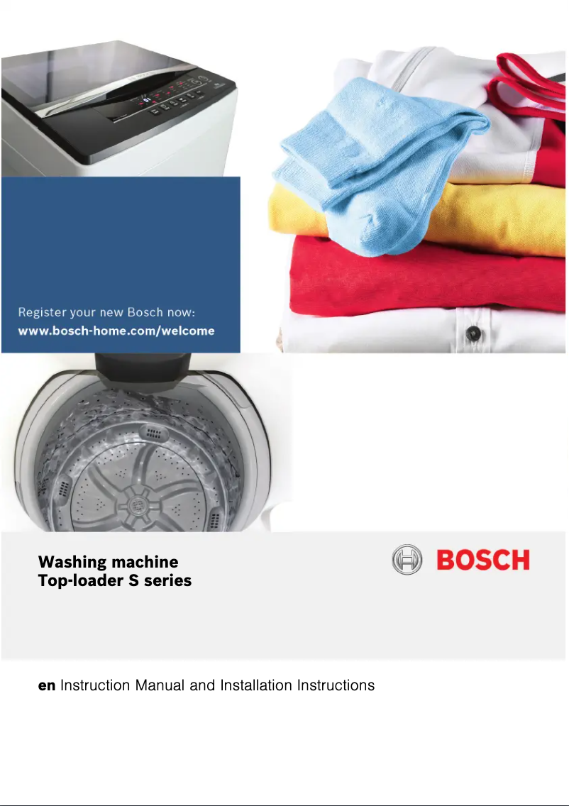 Página 1 del manual Manual de usuario Bosch WOA145D0GC