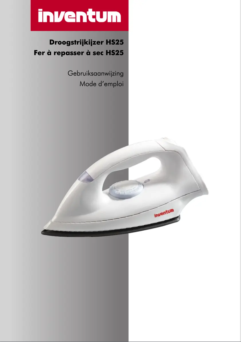Page 1 de la notice Manuel utilisateur Inventum HS25