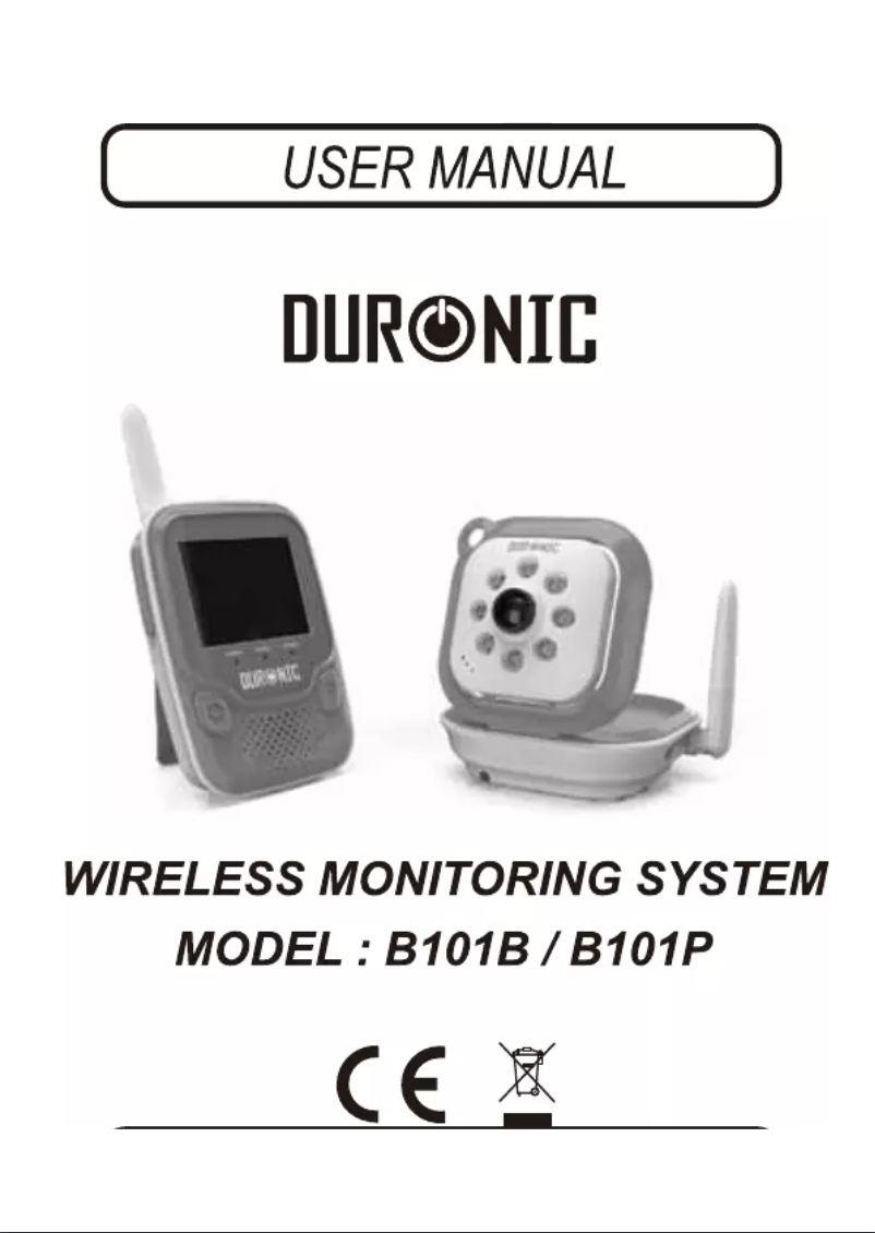 Página 1 del manual Manual de usuario Duronic B101B