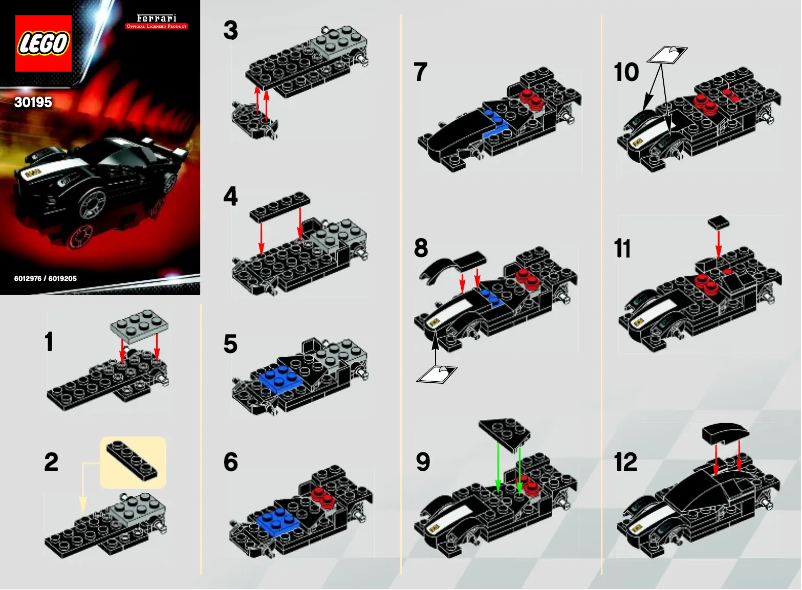 Page 1 of the manual User Manual Lego FXX