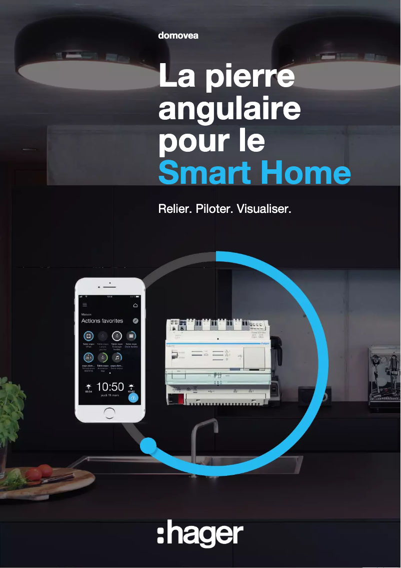 Page 1 de la notice Brochure Hager WHT40409B