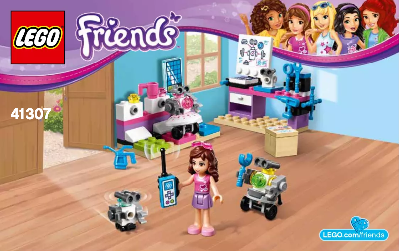 Página 1 del manual Manual de usuario Lego Friends 41307